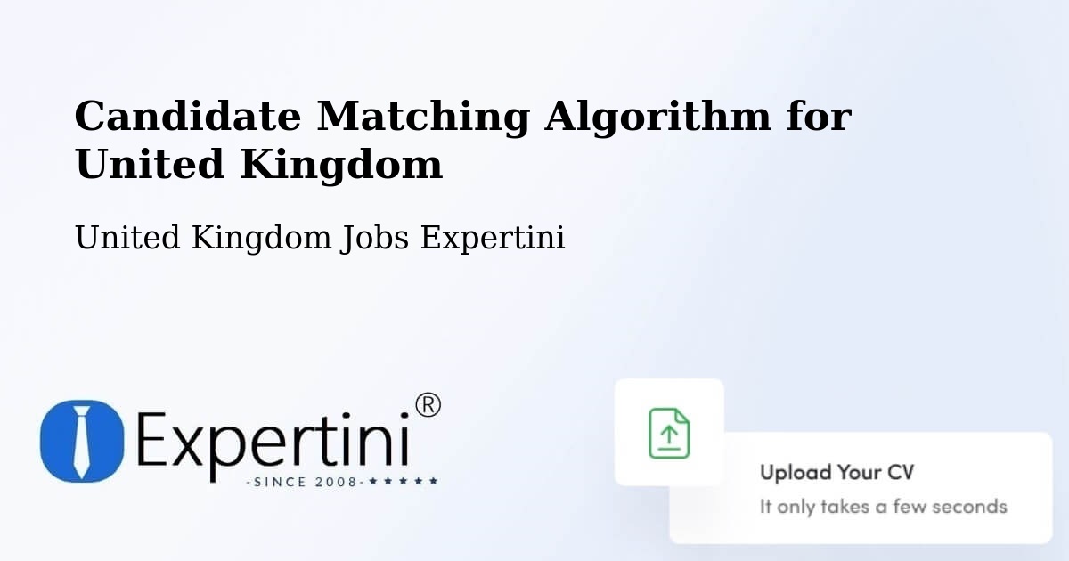 Candidate Matching Algorithm Overview – Hawick - United Kingdom Jobs Expertini