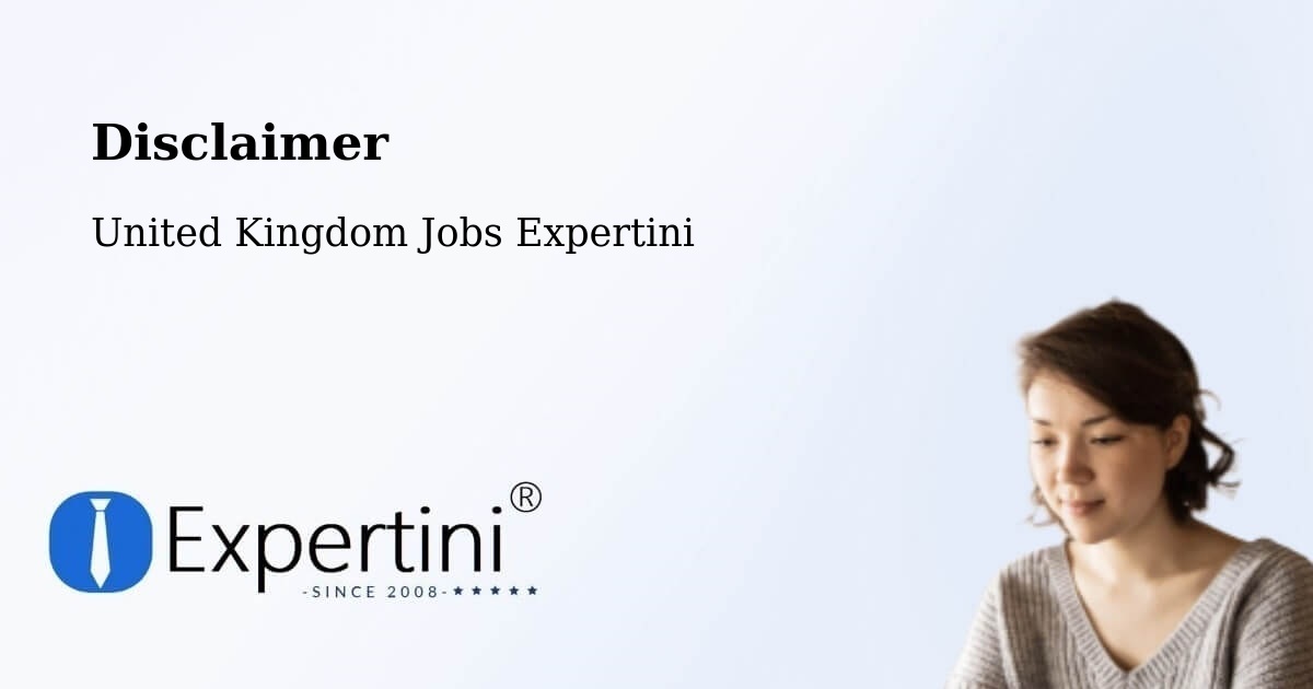 Disclaimer – Hawick - United Kingdom Jobs Expertini
